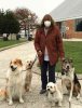 Brenda with Carlo, Max, Georgie & Freddie, taking a break on their way from Yátova in Valencia, Spain to their new home in Wisbech, Cambs, UK.